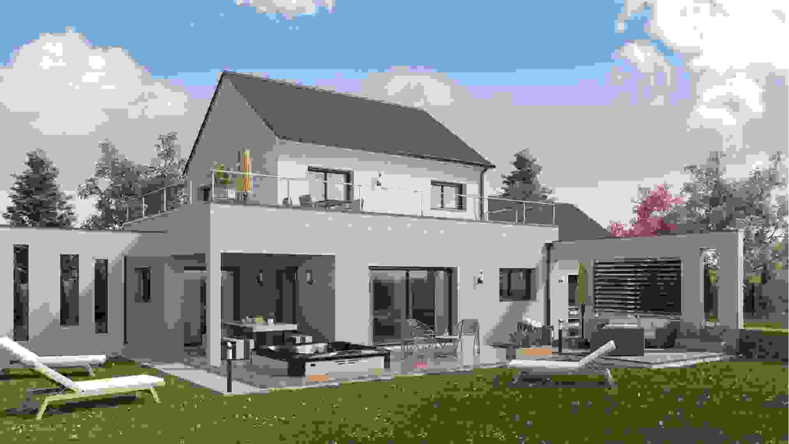 Maison neuve à Ballan-Miré avec 3 chambres sur terrain de 1004m2 / image 2