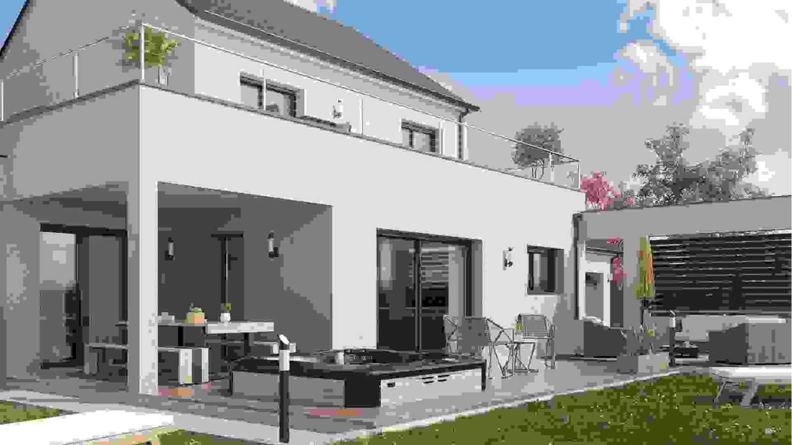 Maison neuve à Ballan-Miré avec 3 chambres sur terrain de 1004m2 / image 4