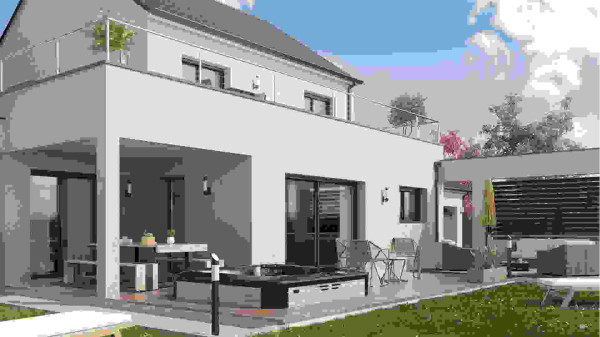 Maison neuve à Ballan-Miré avec 3 chambres sur terrain de 1004m2 - image 3
