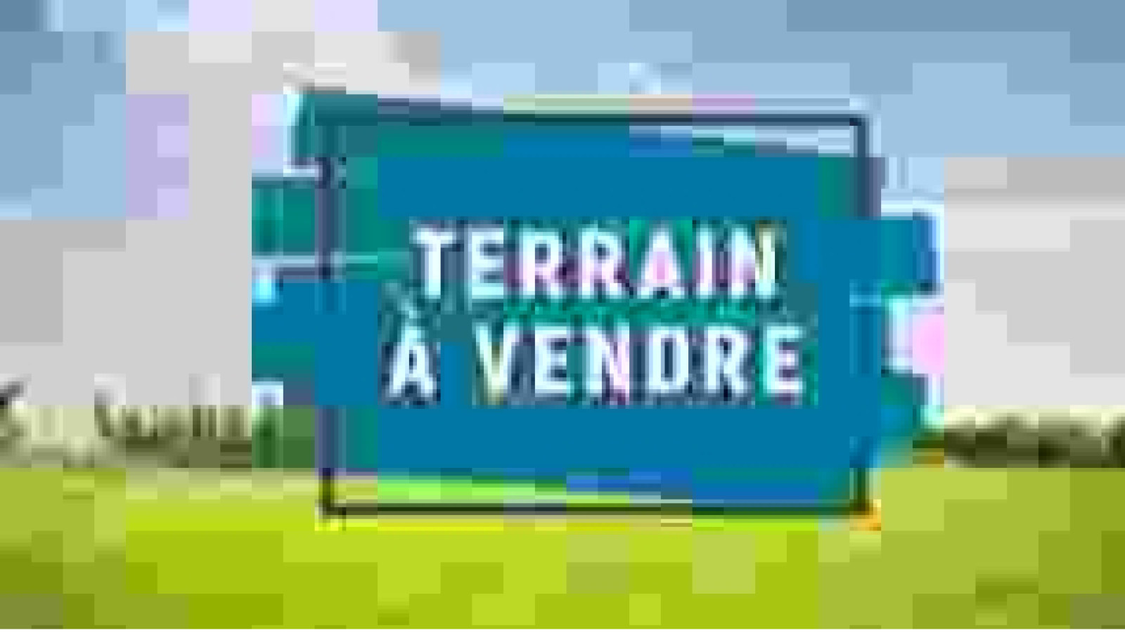 Terrain constructible de 1100m2 à Chargé