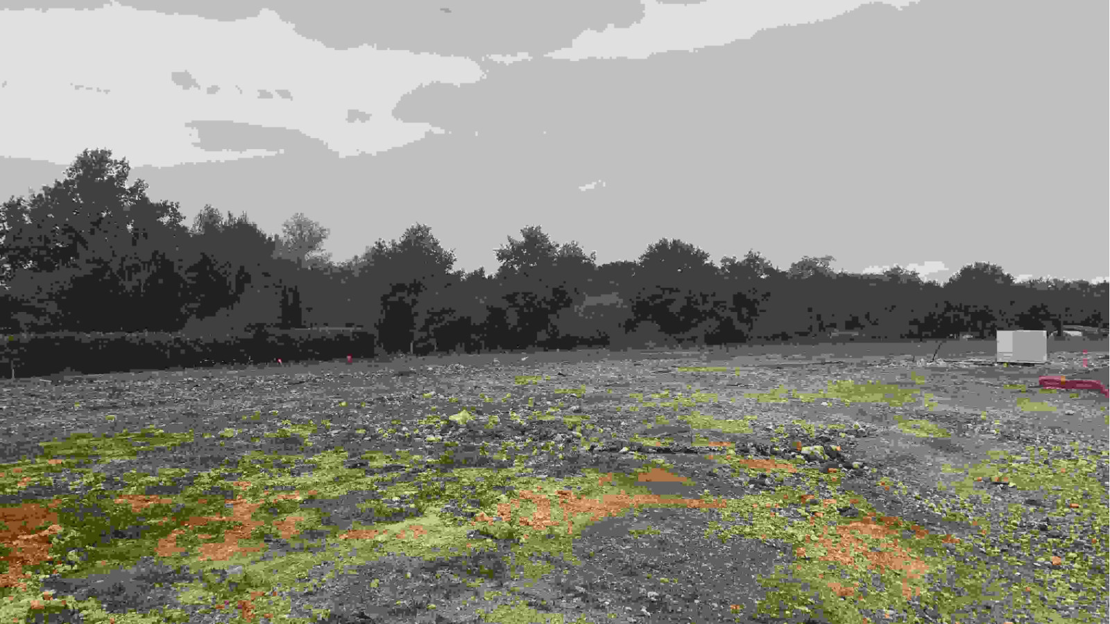 Terrain constructible de 493m2 à Saint-Roch