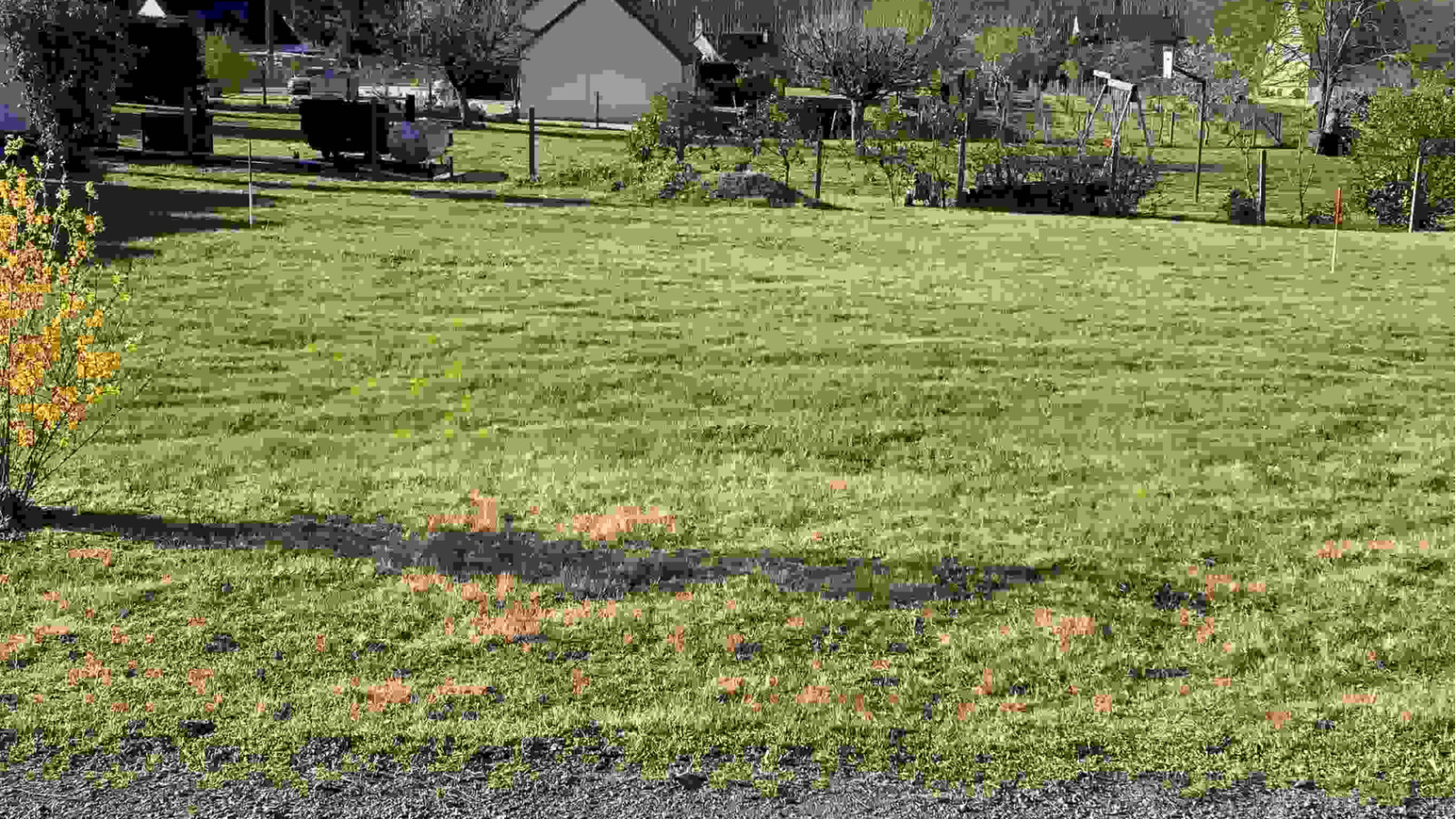 Terrain constructible de 461m2 à Veigné