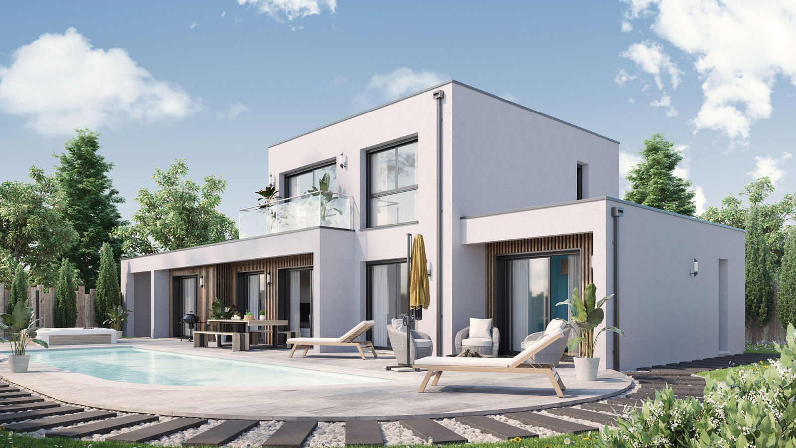 Maison neuve à Saint-Avertin avec 4 chambres sur terrain de 760m2 / image 2